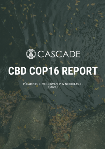 CASCADE COP16 Report Cover